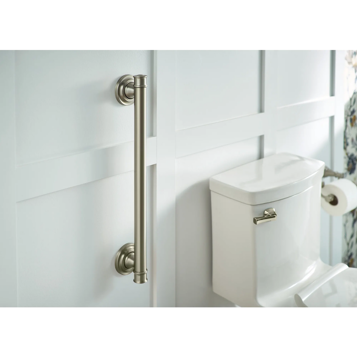 Moen Belfield 18" Grab Bar YG6418 in Brushed Nickel (YG6418BN) - view 2