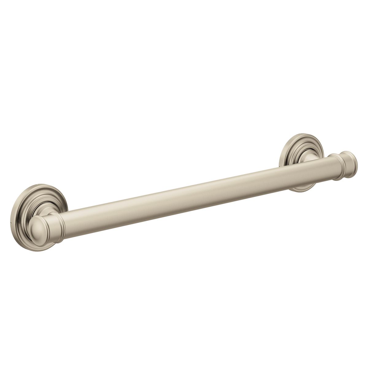 Moen Belfield 12" Designer Grab Bar YG6412 in Brushed Nickel (YG6412BN)