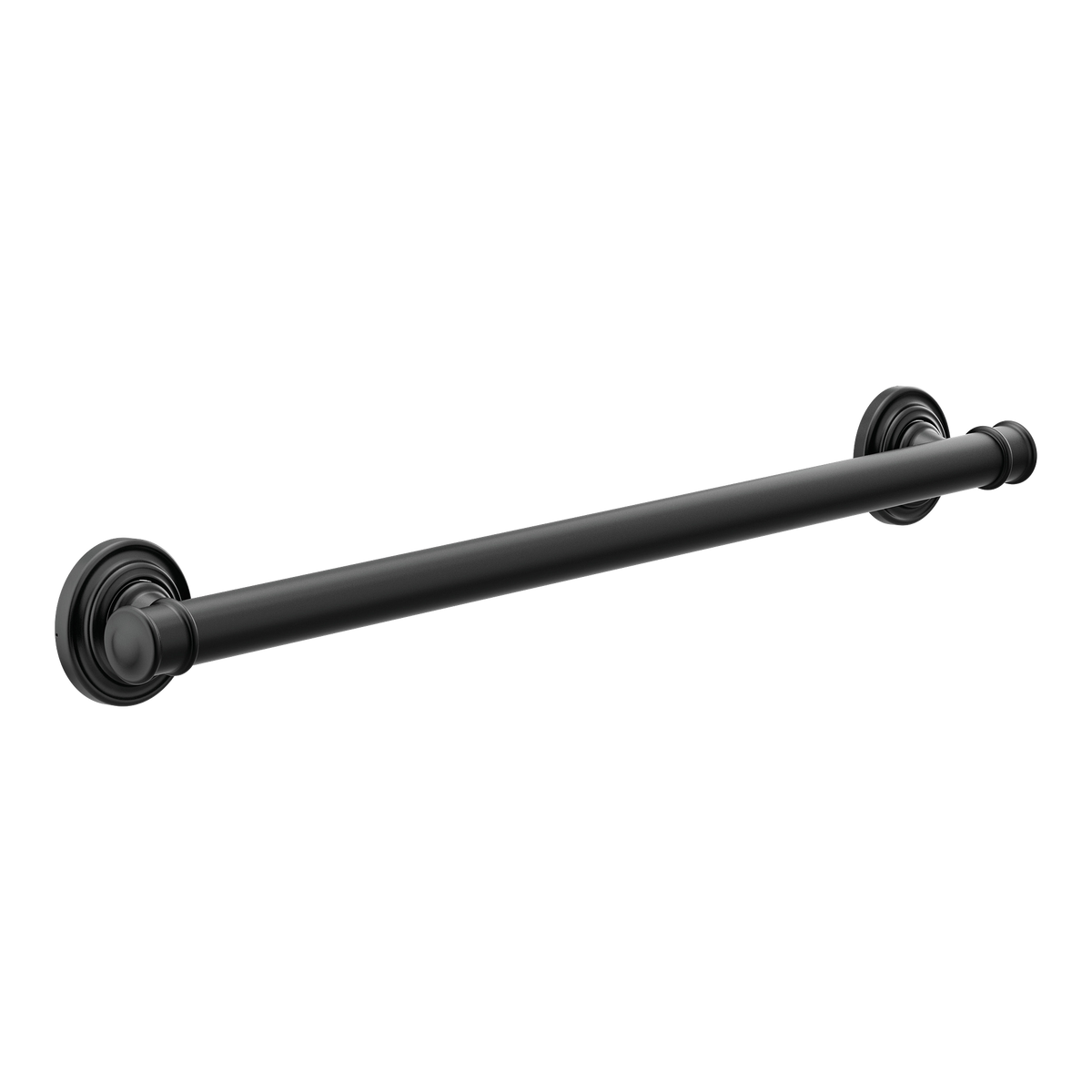 Moen Belfield 24" Grab Bar YG6424 in Matte Black (YG6424BL)