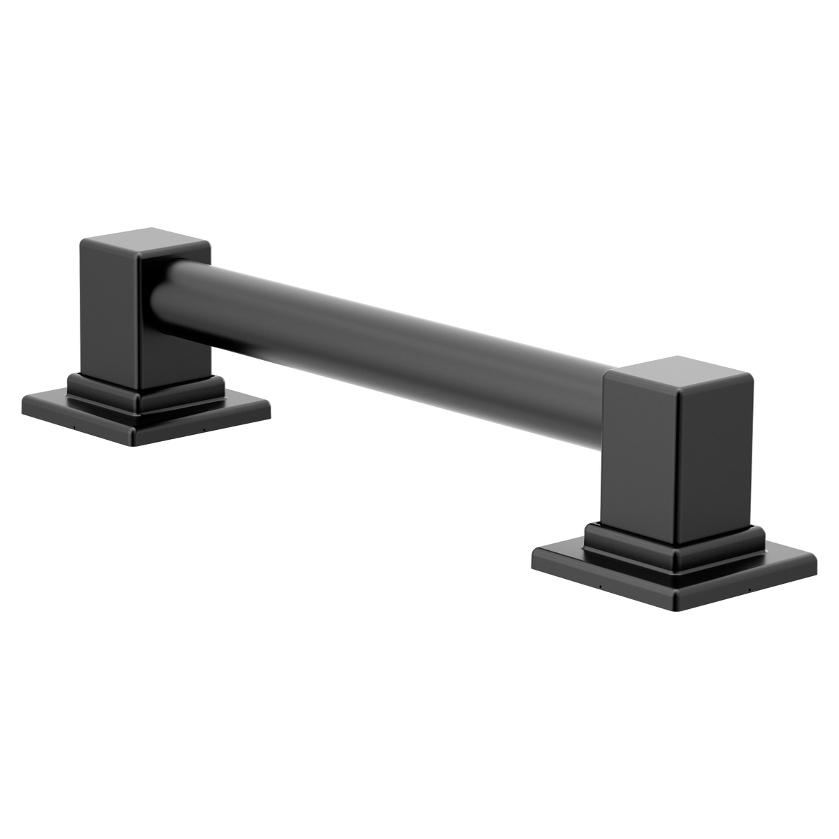Moen 90 Degree 12" Designer Grab Bar YG8812 in Matte Black (YG8812BL)