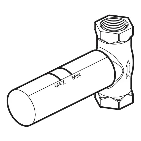 Kalia 3/4" Volume Control Valve with ABS Protective Cover Kalia