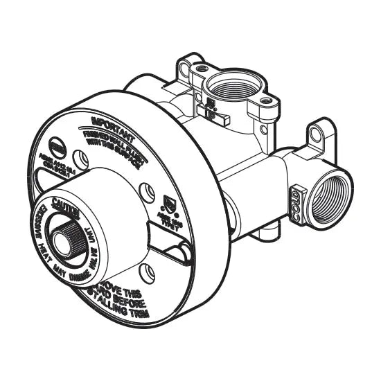 Kalia 3/4" Thermostatic Valve with ABS Protector Cover Kalia