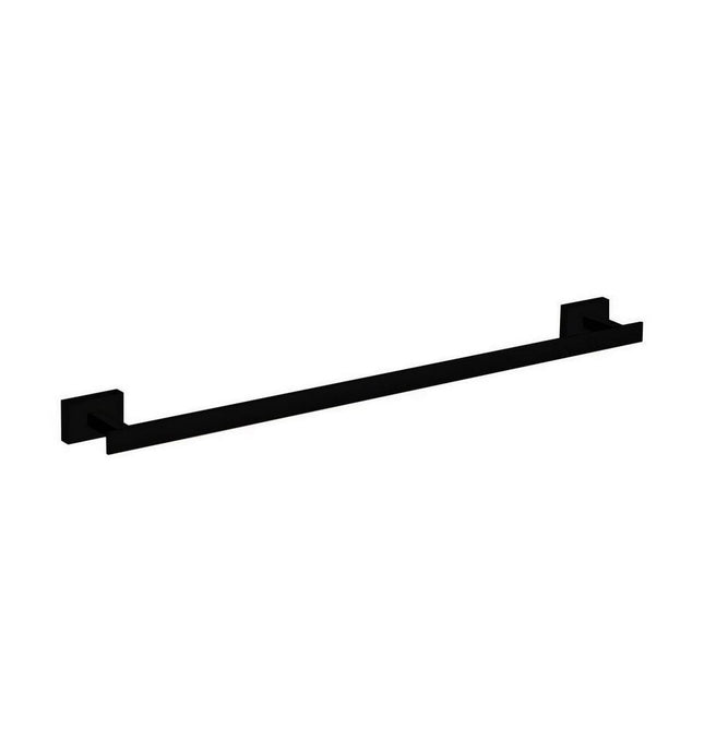 Kube Bath Aqua PLATO 24″ Towel Bar – Matte Black Finish Kube Bath