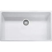 Franke Manor House 19.5" X 16" Fireclay Apron Front Single Bowl Sink White Franke