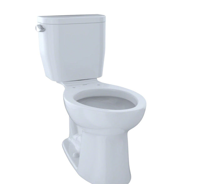 Toto Entrada Close Coupled Elongated Toilet 1.28GPF (Seat Sold Separately) Toto