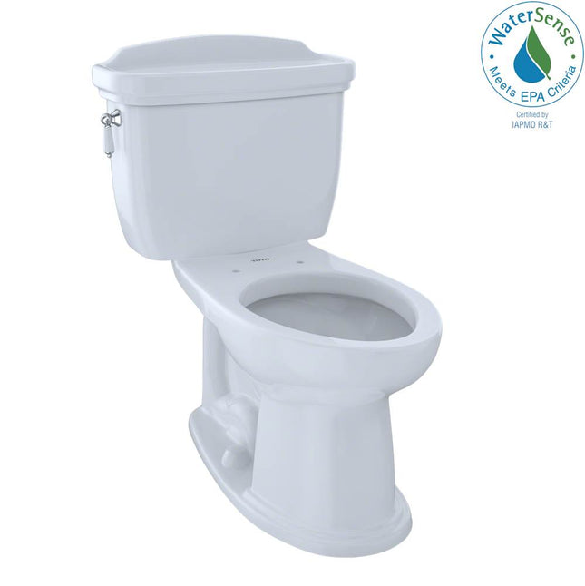 Toto Eco Dartmouth Two Piece Toilet, 1.28 GPF, Elongated Bowl (Seat Sold Separately) Toto