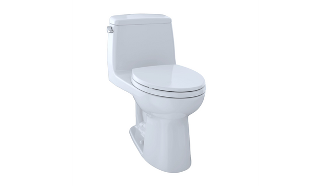 Toto Eco Ultramax 1.28gpf Elongated Toilet With Seat MS854114E#01 Toto