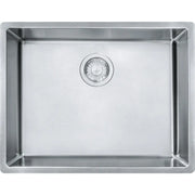 Kindred Franke 22-in X 33-in Stone Grey Granite Double Sink Franke