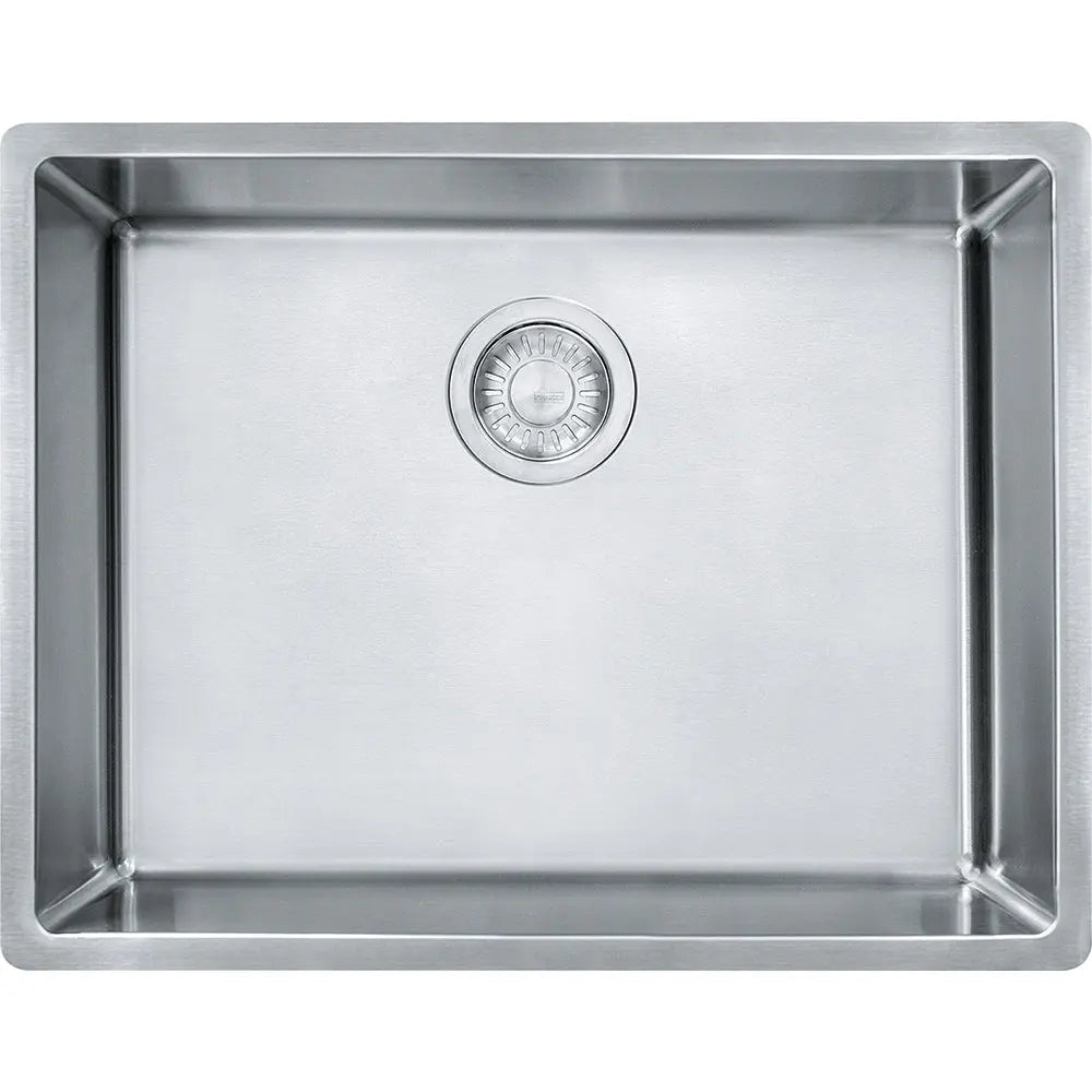 Kindred Franke 22-in X 33-in Stone Grey Granite Double Sink Franke