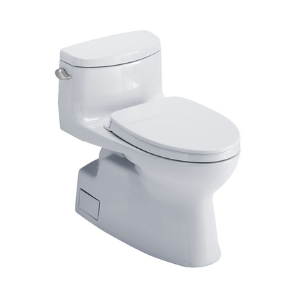 Toto Carolina II One-piece Toilet, Elongated Bowl - 1.28 Gpf - Washlet+ Connection Skirted 25 5/8" Toto