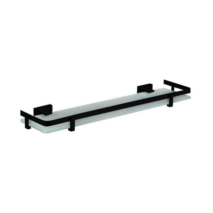 Kube Bath Aqua Plato Black Glass Shelf Kube Bath