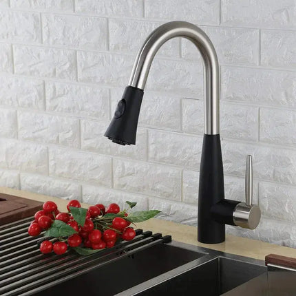 Kodaen Davison Pull-Down Dual Spray Kitchen Faucet F23113-MB Kodaen