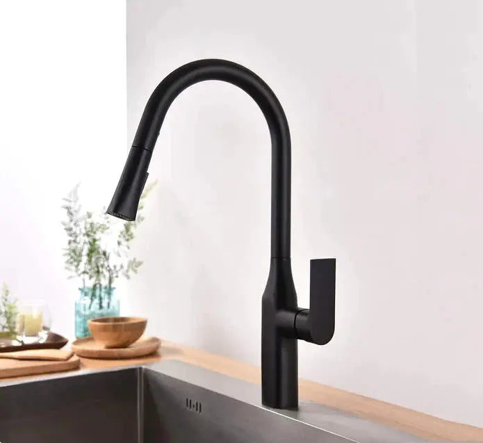Kodaen Timelyss Pull-Down Dual Spray Kitchen Faucet F23134-MB Kodaen