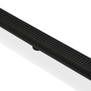 Kube Bath 36" Stainless Steel Pixel Grate Shower Drain Matte Black - Plumbing Market