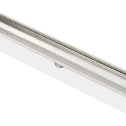 Kube Bath 48" Stainless Steel Tile Grate Shower Drain - Plumbing Market