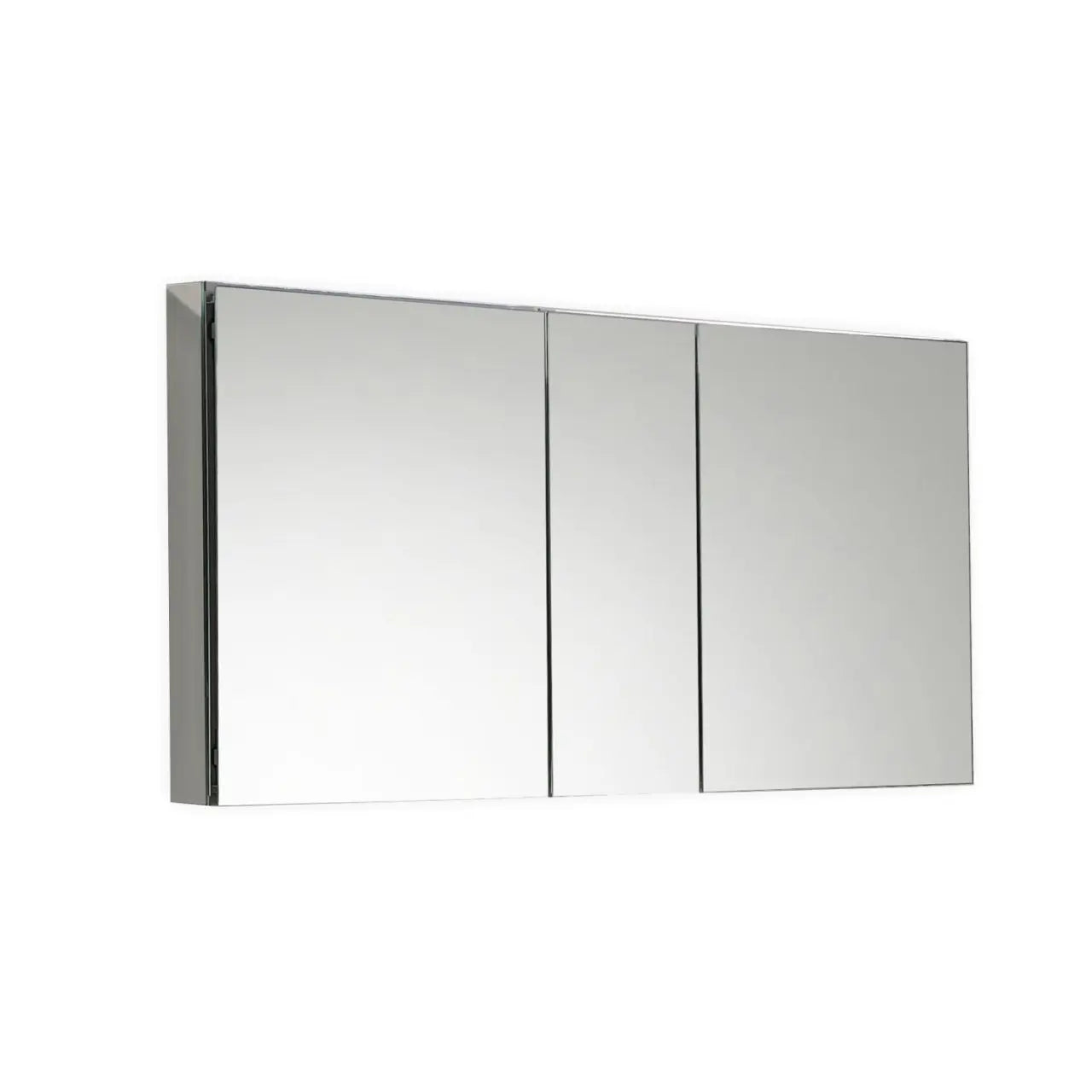 Kube Bath 50 Inch Wide Mirrored Bathroom Medicine Cabinet - Plumbing Market