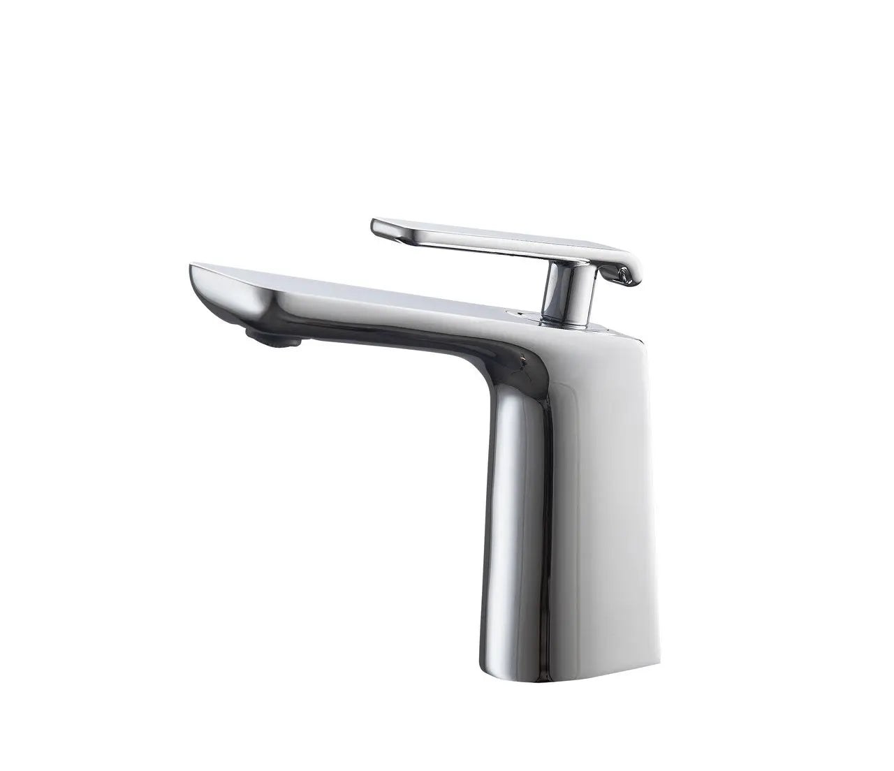Kube Bath Aqua Adatto 7" Single Lever Bathroom Faucet – Chrome - Plumbing Market