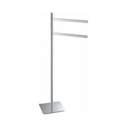 Kube Bath Aqua Chiaro Free Standing Towel Rack – Chrome - Plumbing Market