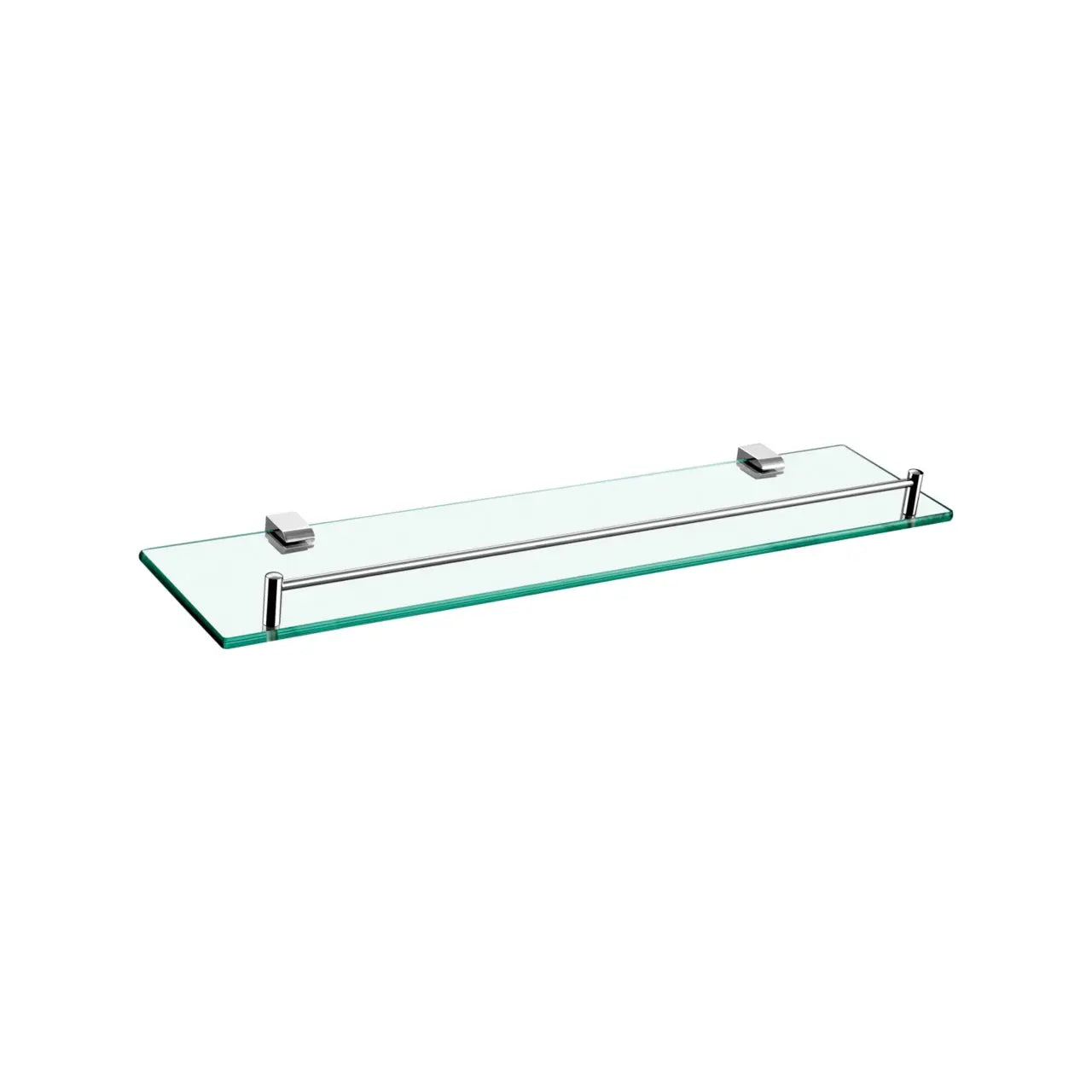 Kube Bath Aqua Chiaro Glass Shelve – Chrome - Plumbing Market