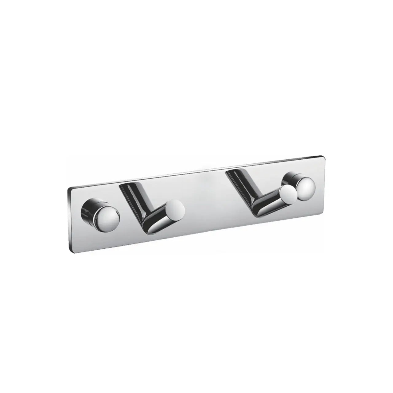 Kube Bath Aqua Chiaro Robe Hook With 2 Hooks – Chrome - Plumbing Market