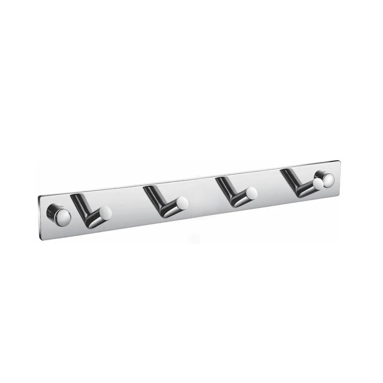 Kube Bath Aqua Chiaro Robe Hook With 4 Hooks – Chrome - Plumbing Market