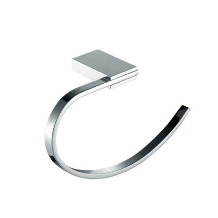 Kube Bath Aqua Fino Towel Ring – Chrome - Plumbing Market
