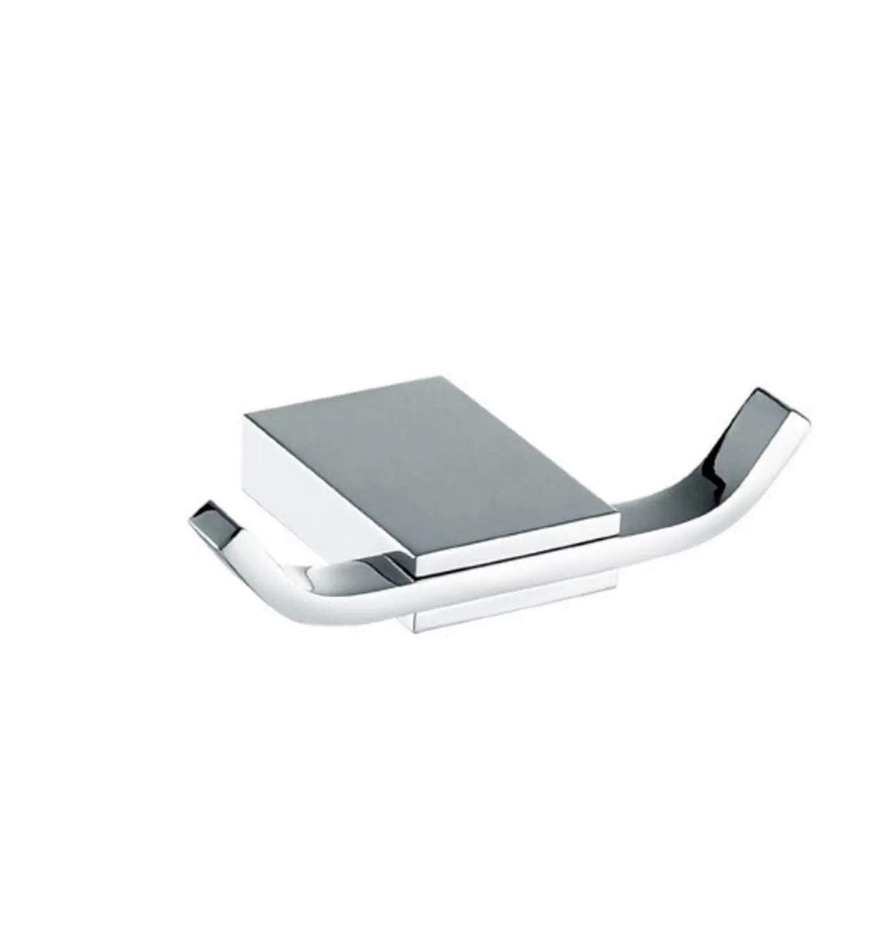 Kube Bath Aqua Fino by Kubebath Double Robe Hook – Chrome - Plumbing Market