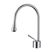 Kube Bath Aqua Infinity Single Lever Bathroom Vanity Faucet – Chrome - Plumbing Market
