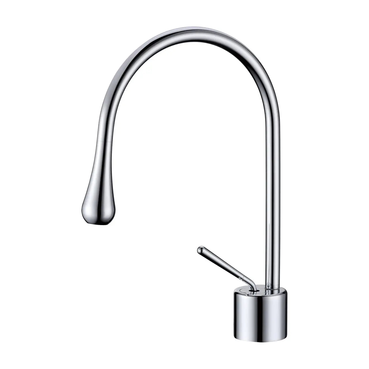 Kube Bath Aqua Infinity Single Lever Bathroom Vanity Faucet – Chrome - Plumbing Market
