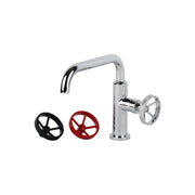 Kube Bath Aqua Loft Single Lever Bathroom Vanity Faucet With Side Handle – Chrome - Plumbing Market