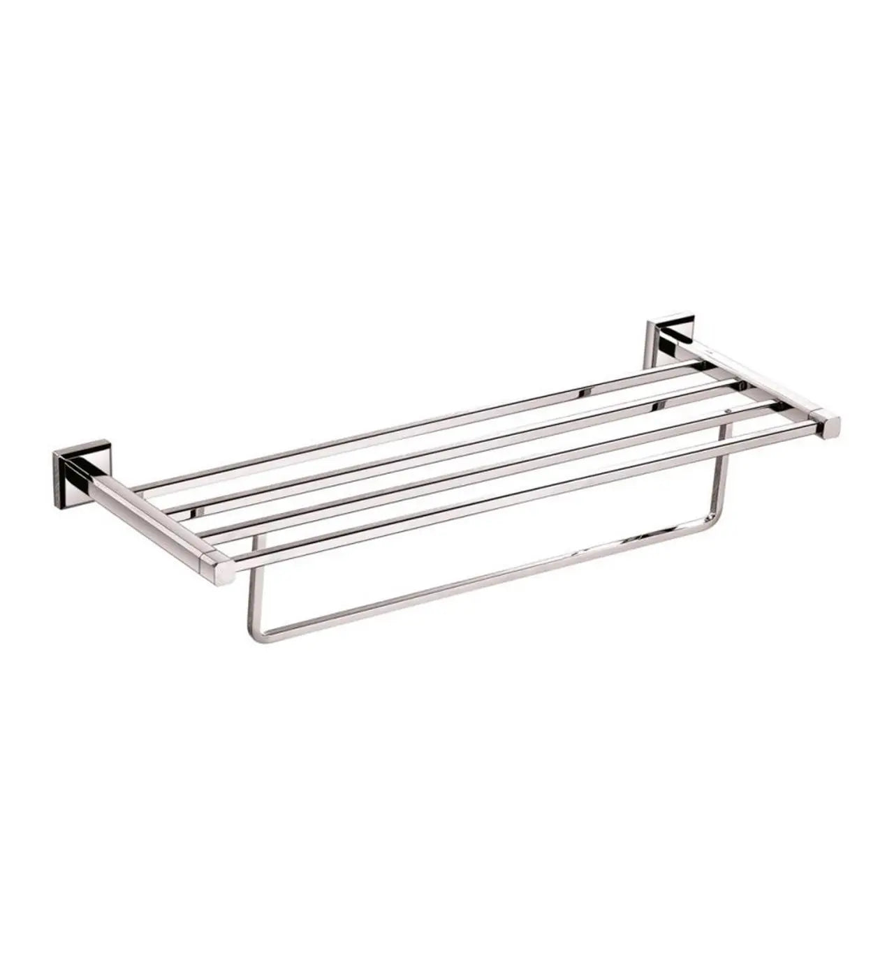 Kube Bath Aqua Nuon Towel Rack – Chrome - Plumbing Market