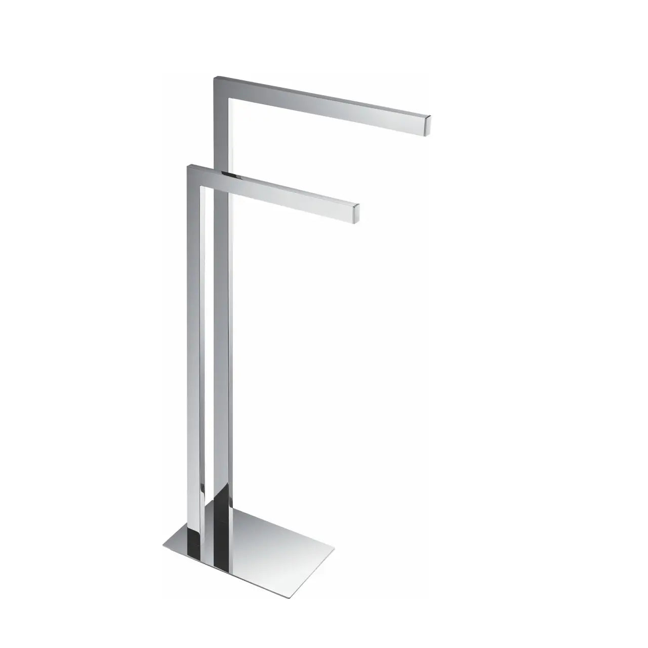 Kube Bath Aqua Piazza Free Standing Towel Rack – Chrome - Plumbing Market