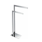 Kube Bath Aqua Piazza Free Standing Towel Rack – Chrome - Plumbing Market