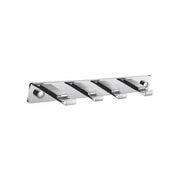 Kube Bath Aqua Piazza Robe Hook With 4 Hooks – Chrome - Plumbing Market