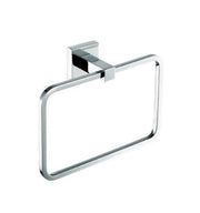 Kube Bath Aqua Piazza Towel Ring – Chrome - Plumbing Market