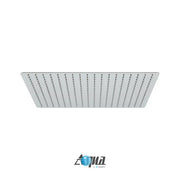 Kube Bath Aqua Piazza by Kubebath 20 Inch Super Slim Square Rain Shower Head - Plumbing Market