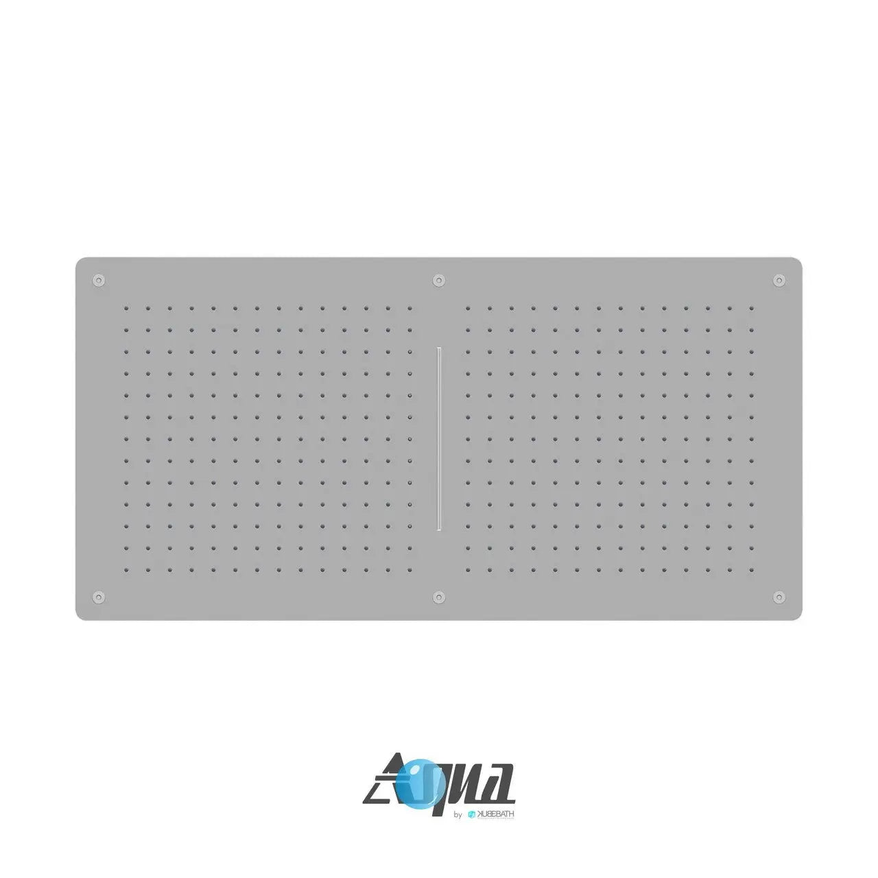 Kube Bath Aqua Piazza by Kubebath 40" Super Slim Square Rain Shower Head - Plumbing Market