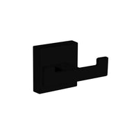 Kube Bath Aqua Plato Double Robe Hook Matte Black - Plumbing Market
