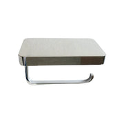 Kube Bath Aqua Plato Toilet Paper Holder With Shelf – Chrome - Plumbing Market