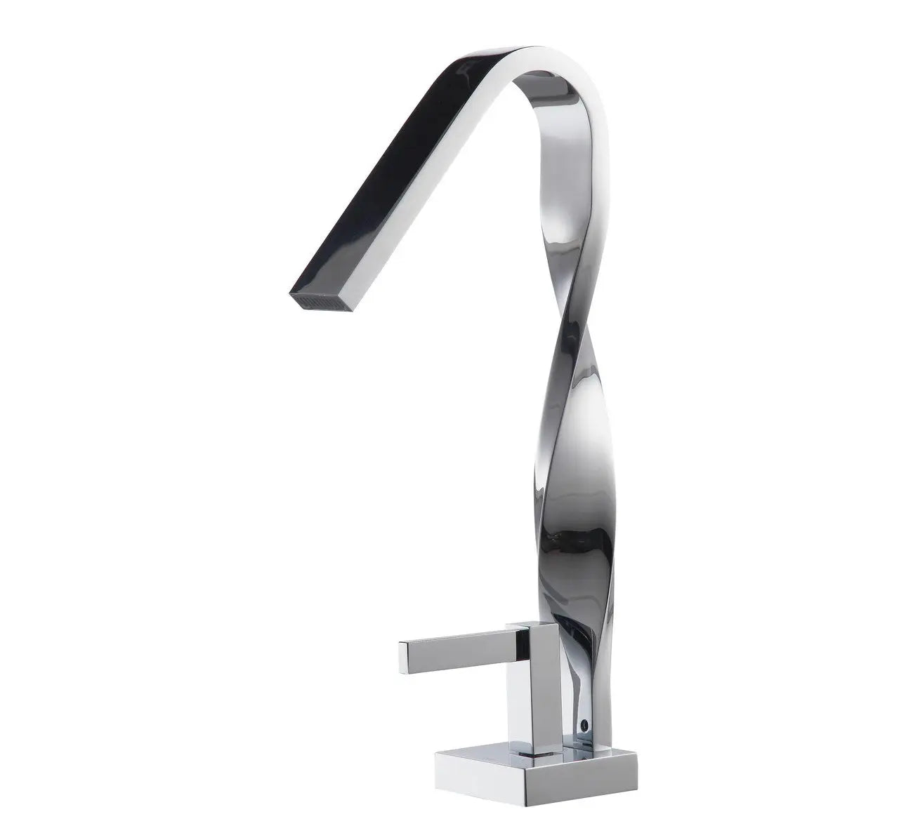 Kube Bath Aqua Riccio Single Lever Faucet Chrome - Plumbing Market