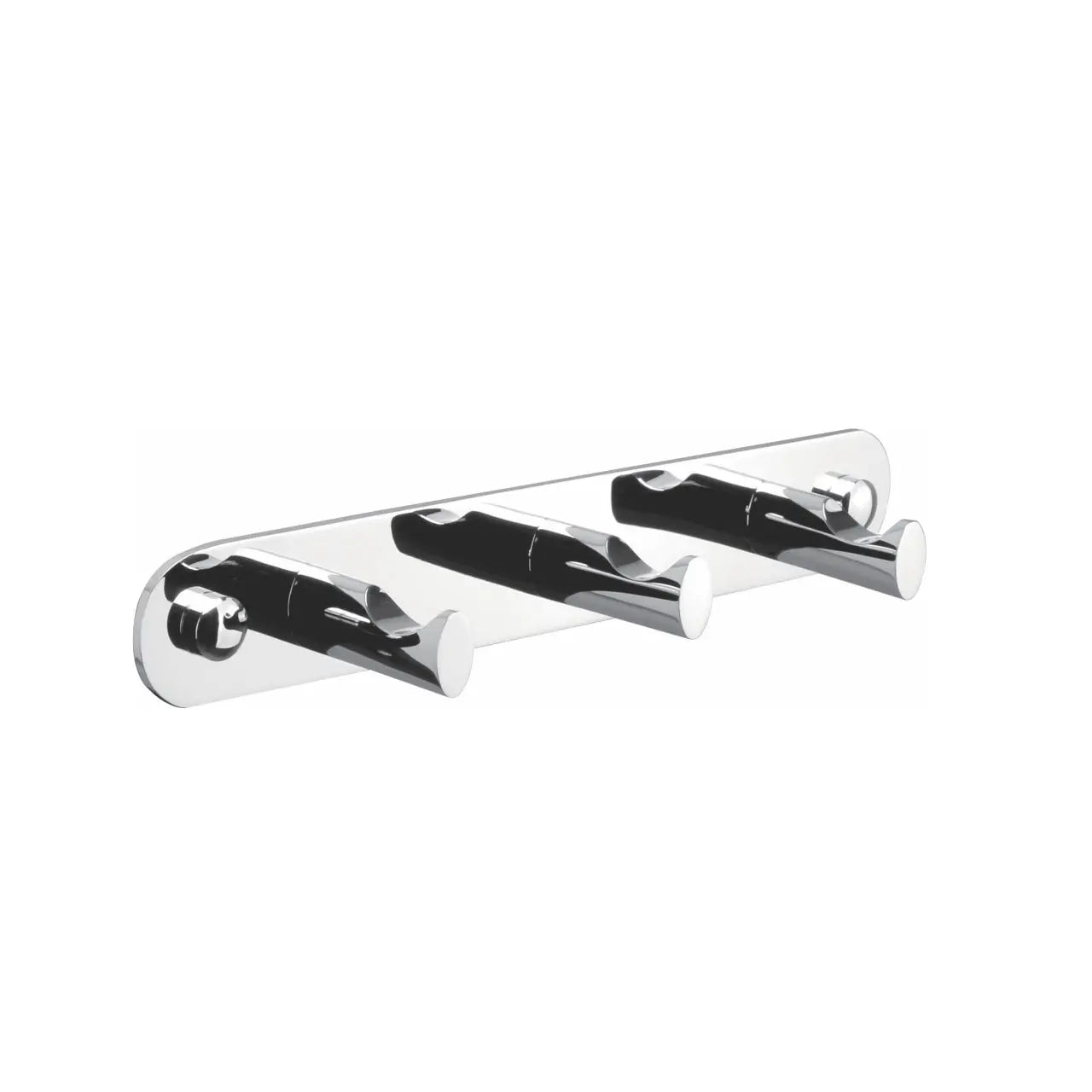 Kube Bath Aqua Rondo Robe Hook With 3 Hooks – Chrome - Plumbing Market