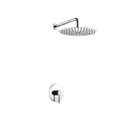 Kube Bath Aqua Rondo Shower Set With 12" Round Rain Shower Chrome - Plumbing Market