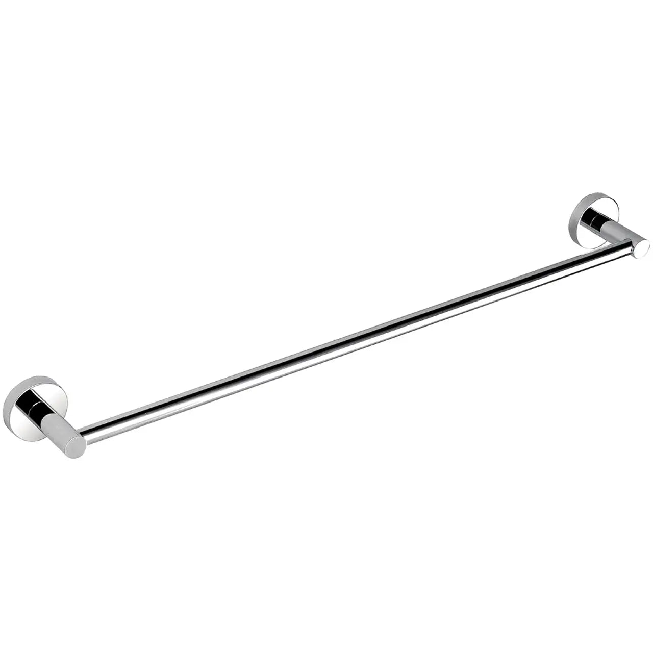 Kube Bath Aqua Rondo by Kubebath 18 Inch Single Towel Bar – Chrome - Plumbing Market