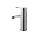 Kube Bath Aqua Roundo Single Hole Mount Bathroom Vanity Faucet Chrome - Plumbing Market