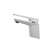 Kube Bath Aqua Siza Single Lever Modern Bathroom Vanity Faucet – White - Plumbing Market