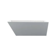 Kube Bath Obliquo 67 Inch Free Standing Bathtub - Plumbing Market
