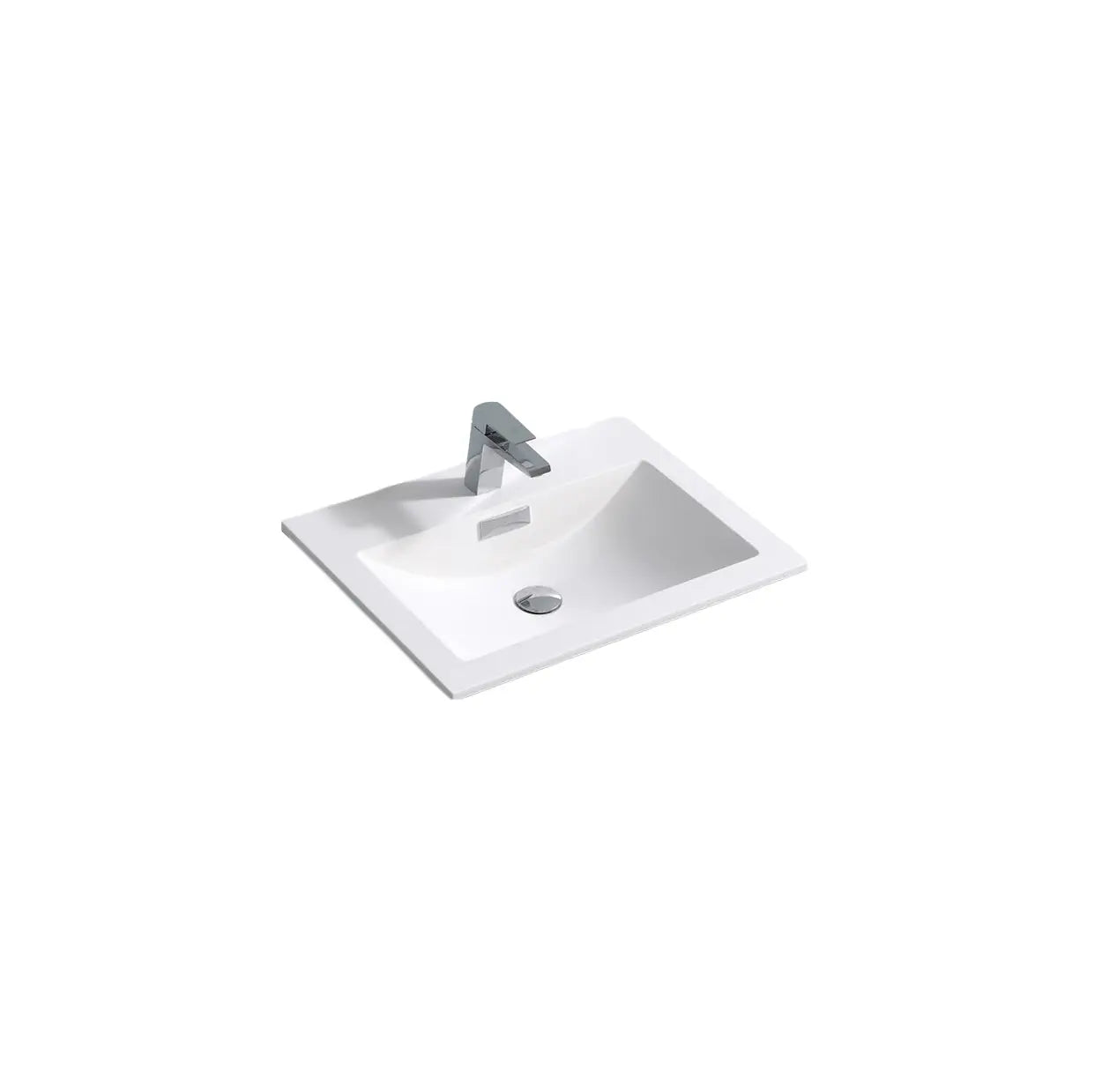 KubeBath Sink For 24 Inch De Lusso And Milano Bathroom Vanity - Plumbing Market