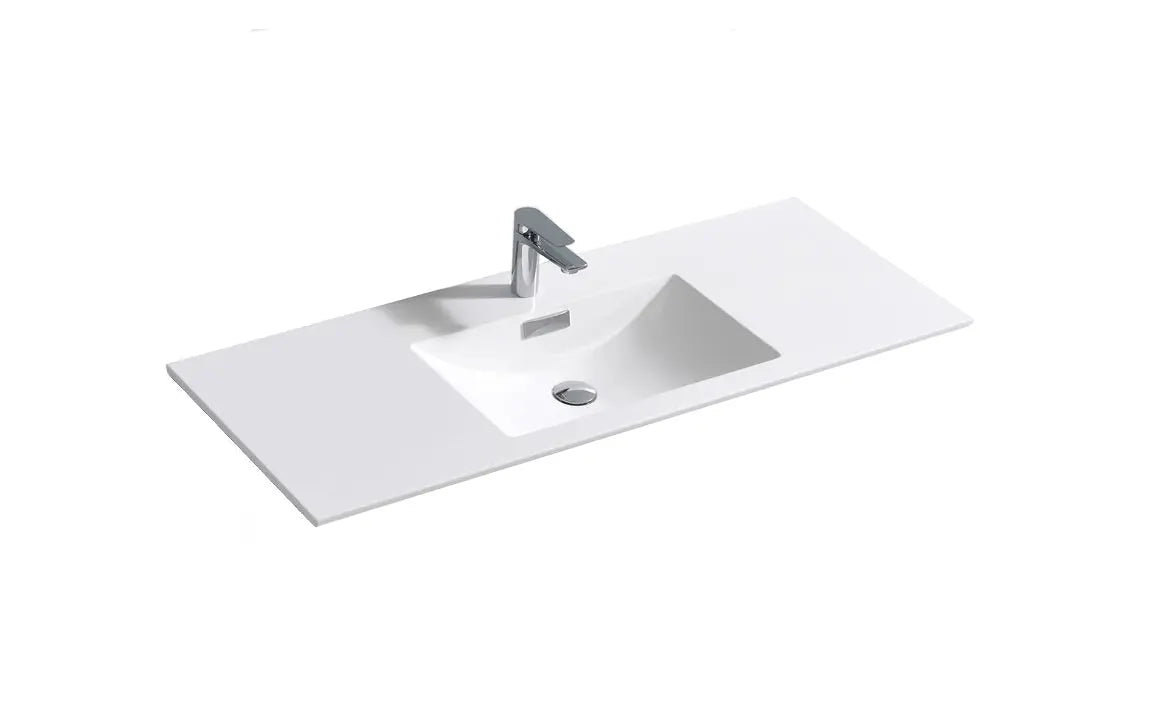 KubeBath Sink For 48 Inch Single Sink De Lusso And Milano Bathroom Vanity - Plumbing Market