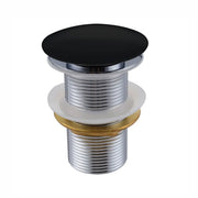 Kubebath Solid Brass Construction Pop-up Drain With Black Finish – No Overflow - Plumbing Market