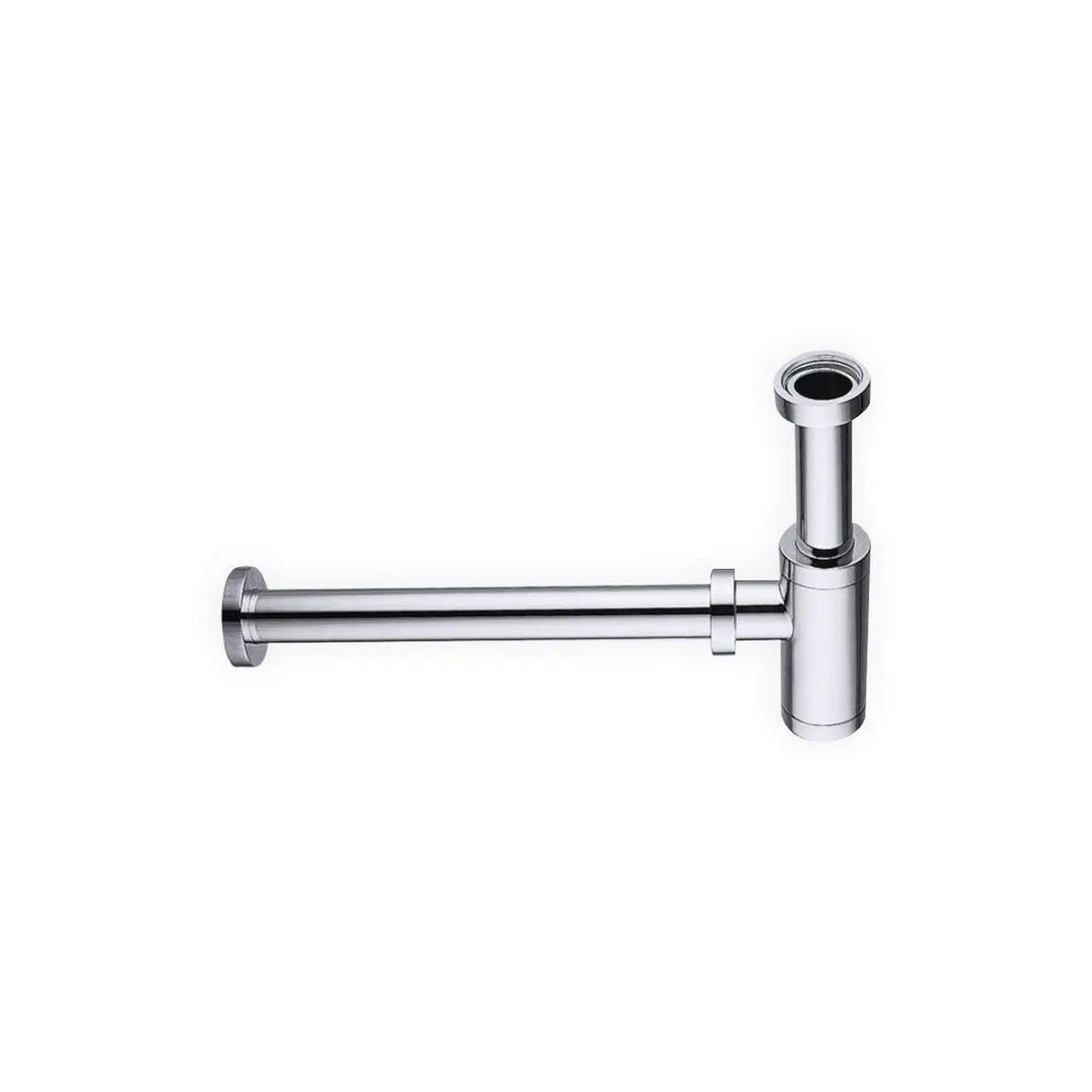 Kubebath Space Saving P-trap in Chrome Finish - Plumbing Market